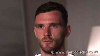 Andy Robertson sent emotional Liverpool message by Diogo Jota's wife ahead of World Cup