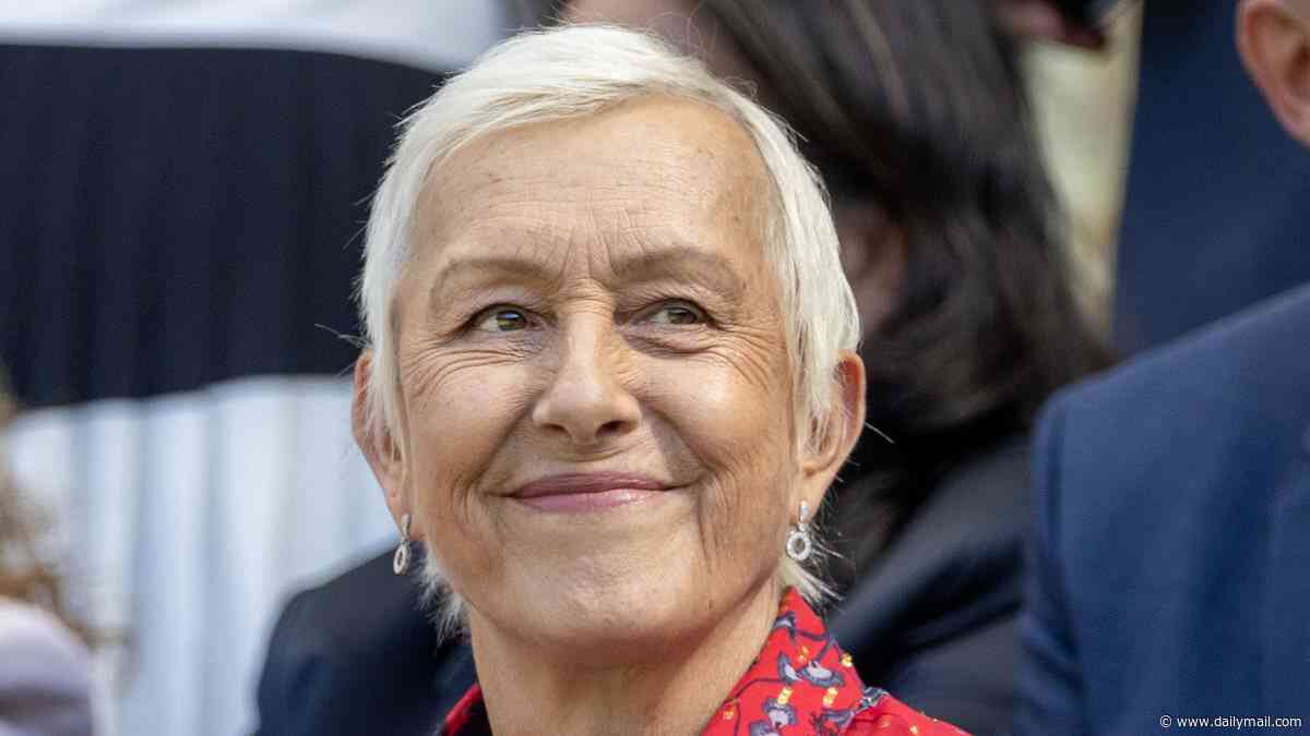 Lesbian tennis icon Martina Navratilova shares disgust at creepy outfit worn by man at Milwaukee's 'family friendly' pride event