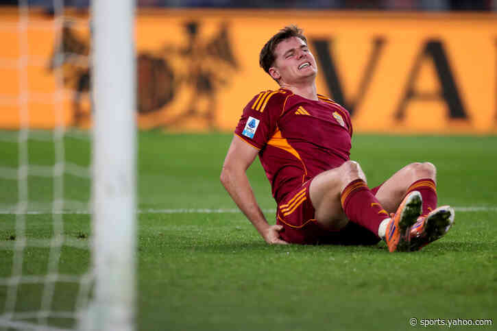 Watch: Evan Ferguson says goodbye to Roma ahead of return to Brighton
