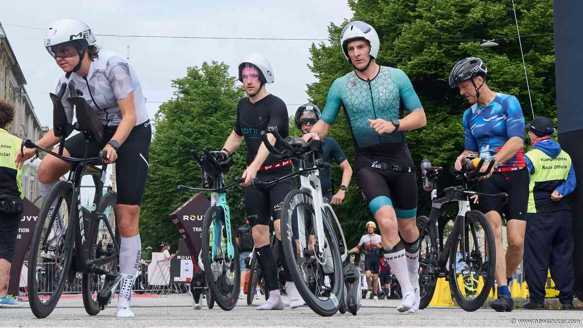 Atleten gewond door mogelijke sabotage Ironman in Hamburg: honderden metaalsplinters op de weg