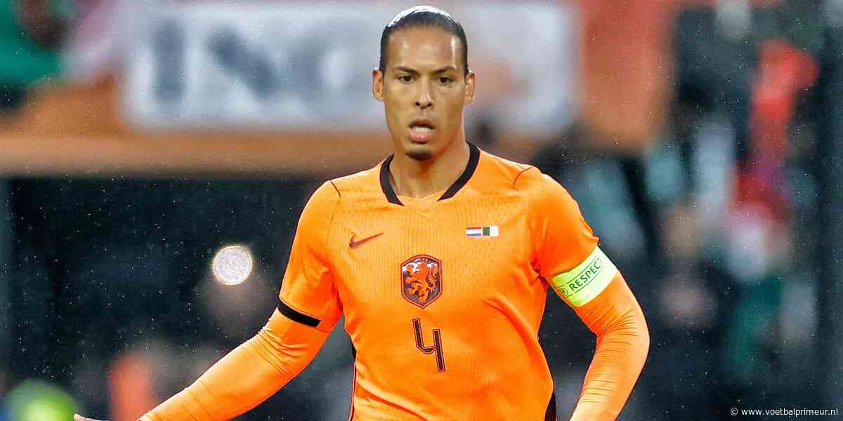 Virgil van Dijk duidelijk over positie bij Oranje: 'Ik ga niet naar rechts...'