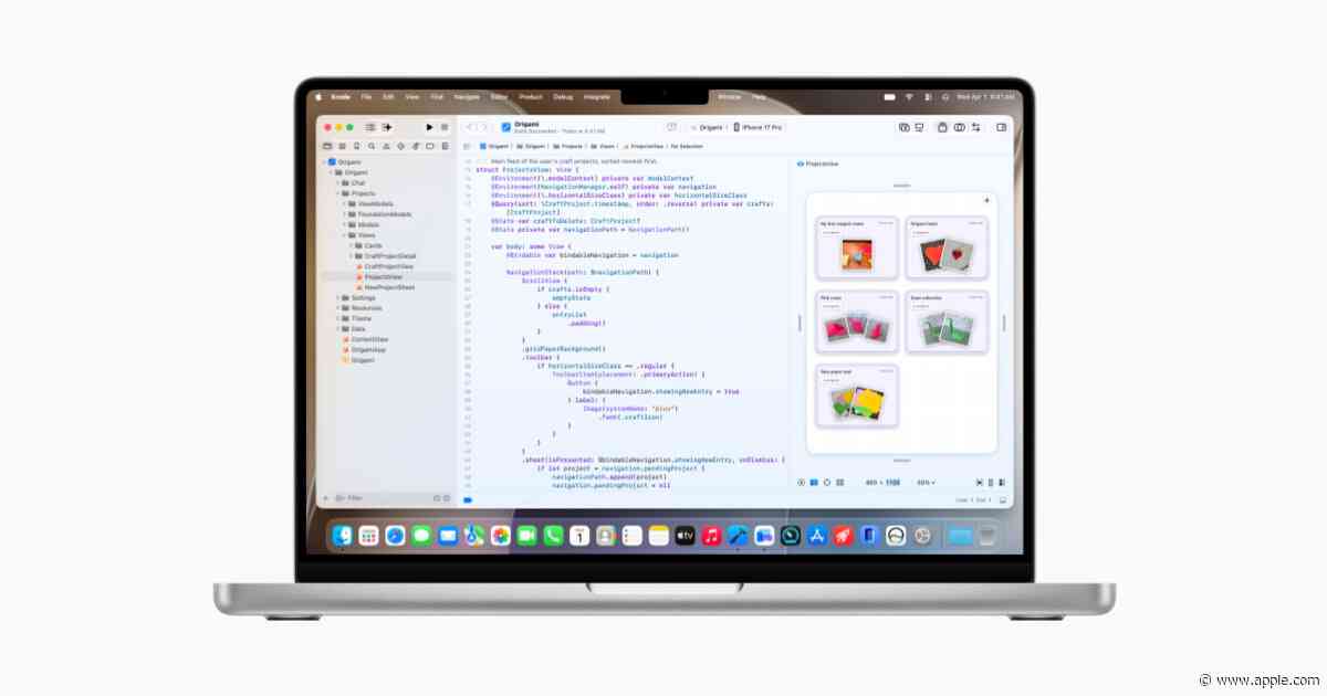 Apple aids app development with new intelligence frameworks and advanced tools