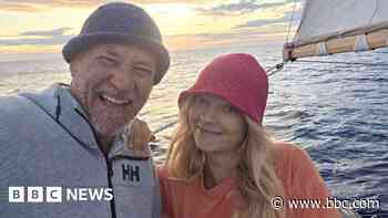 Father and daughter battle storms and health scare as they sail around the world