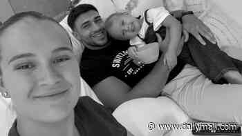 Molly-Mae Hague breastfeeds her newborn son as she shares sweet family photos from their first few days at home