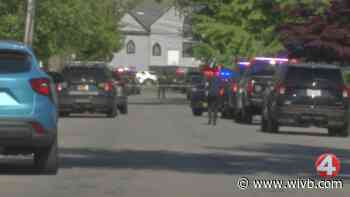 Large police presence on Glenwood Avenue
