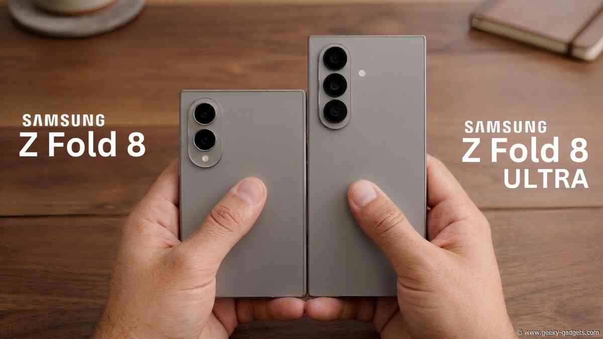 Why Samsung is Splitting the Galaxy Z Fold 8 Into Two Radically Different Phones