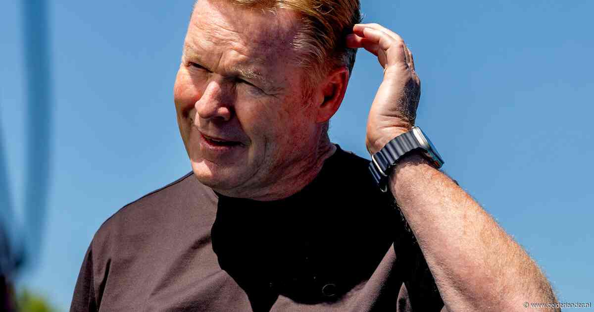 ‘Dat geeft wel een beetje hoofdpijn’: teleurstelling bij Ronald Koeman na moeizaam oefenduel Oranje