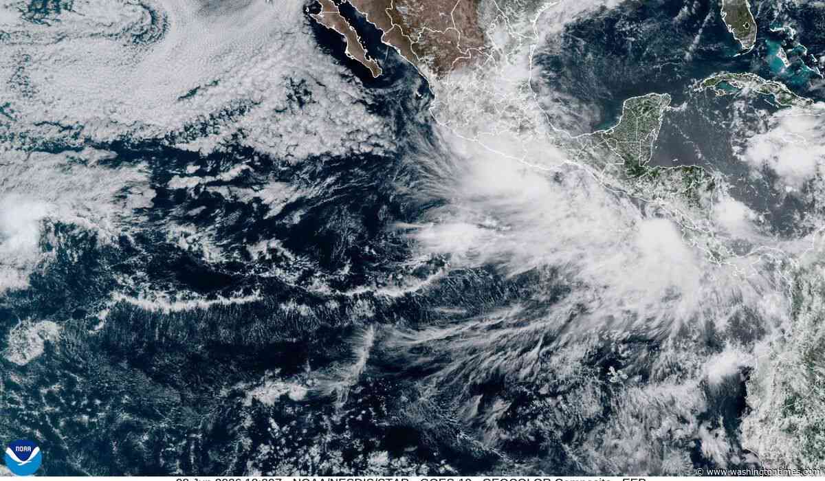 Tropical Storm Cristina forms off coast of Nicaragua, forecasters say