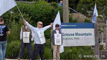 Grouse Grind behind picket line as Metro Vancouver workers escalate job action