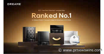 Dreame ranked No.1 in Global Robot Vacuum Sales &amp; Revenue, according to International Data Corporation (IDC)