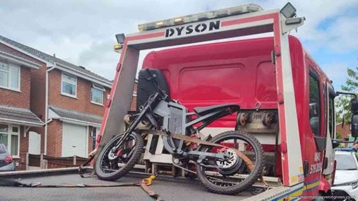 Police in Hindley and Ince seize nine vehicles in crackdown on e-bikes and e-scooters
