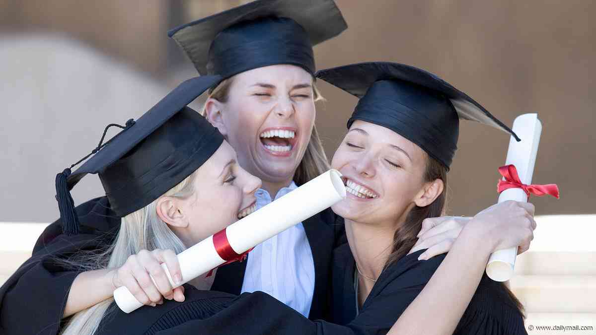 Is university a waste of money? HALF of graduates earn below the average wage five years after leaving amid warnings over 'debt trap degrees'