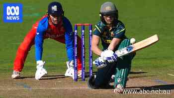 Aussies dominate England in Women's T20 World Cup warm-up