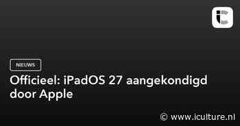Officieel: iPadOS 27 aangekondigd door Apple