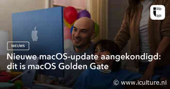 Nieuwe macOS-update aangekondigd: dit is macOS Golden Gate