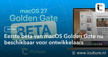 Eerste beta van macOS Golden Gate nu beschikbaar voor ontwikkelaars