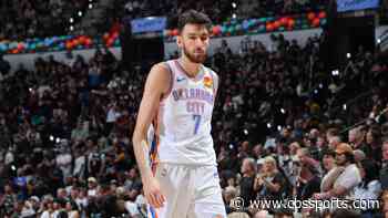 Chet Holmgren still 'one of our guys,' insists Thunder's Sam Presti after ugly Western Conference Finals loss