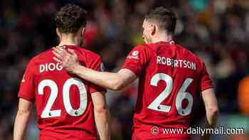 Do it for Diogo! Jota's widow pens emotional message to his ex-Liverpool team-mate Andy Robertson - as she wills Scotland captain to 'cherish' the World Cup and 'live it' for both of them