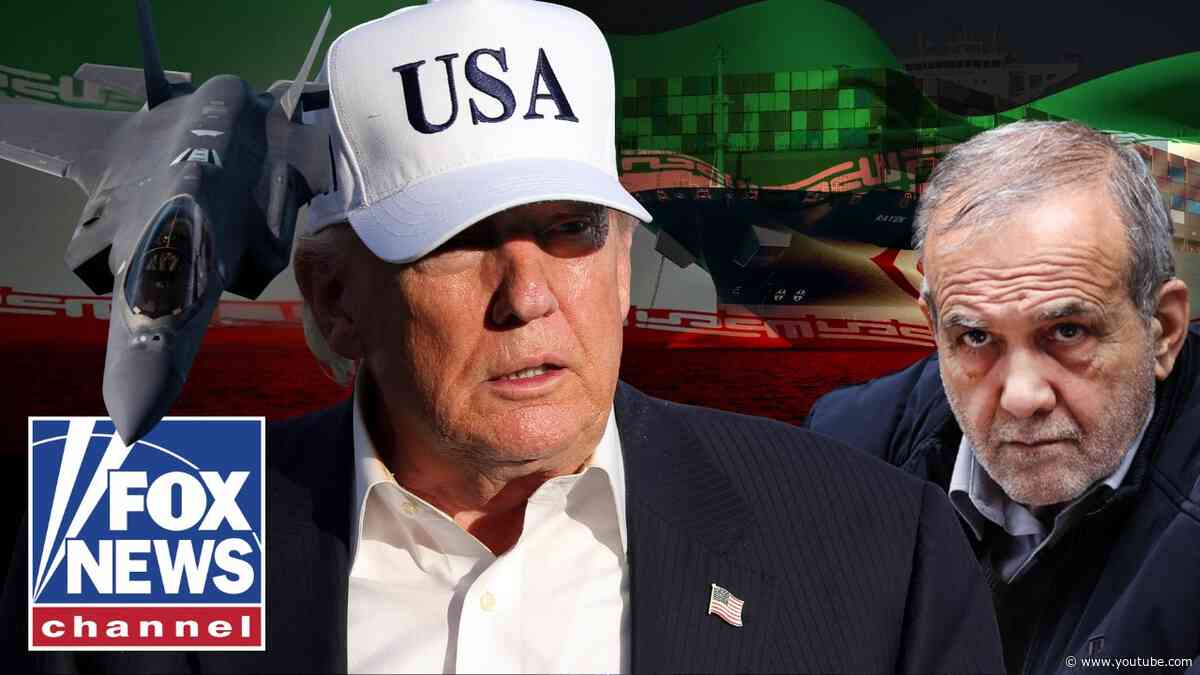 Trump URGES Iran after overnight strikes: 'Get back to the table'