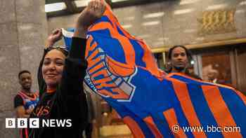'City's gonna be crazy:' Knicks run electrifies NYC, as Trump's attendance locks down arena