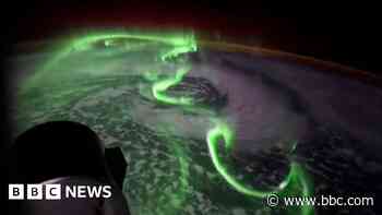 Watch: Southern Lights timelapse filmed from space