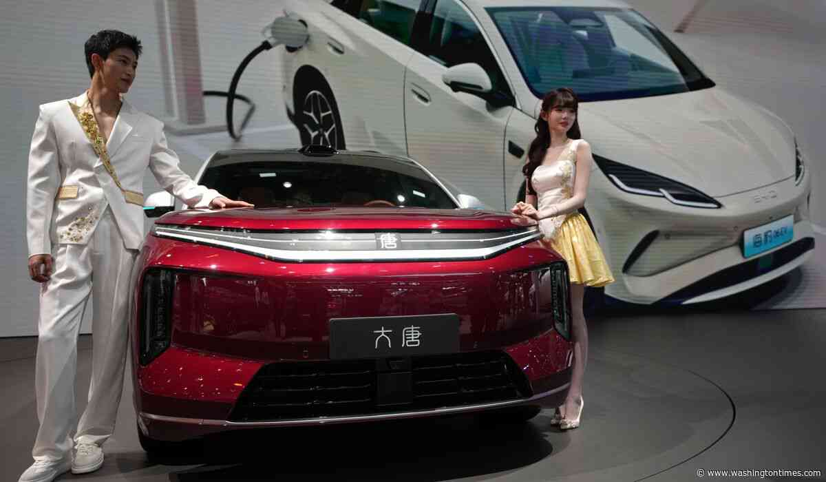 Pentagon labels tech giant Alibaba and electric car maker BYD as aiding Chinese military