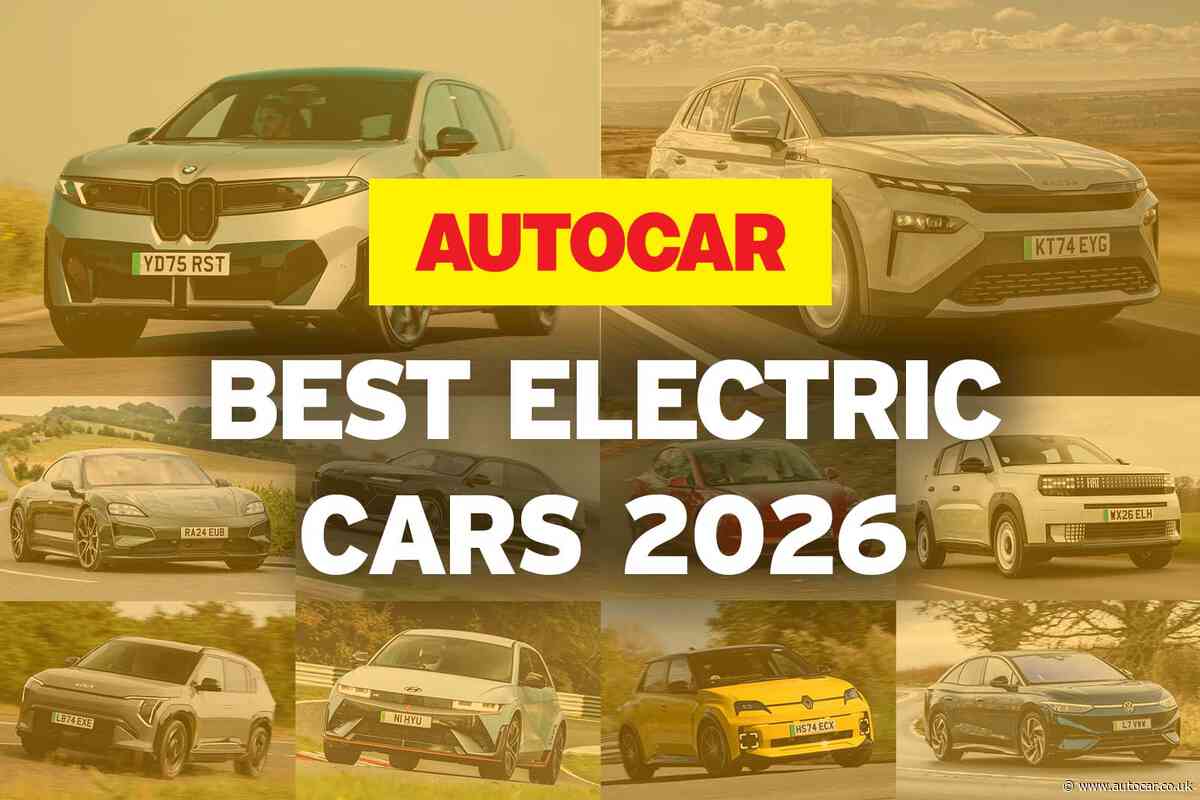 The best electric cars 2026 – driven, rated and ranked