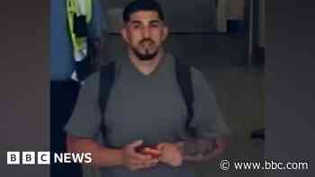 Bus station toilet lewd act report prompts search