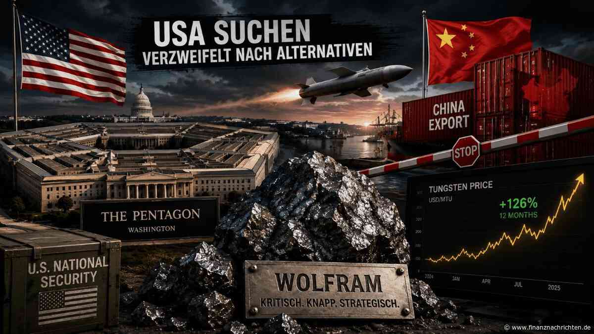 Pentagon in Alarmbereitschaft?: Dieser Rohstoff könnte jetzt Gold in den Schatten stellen