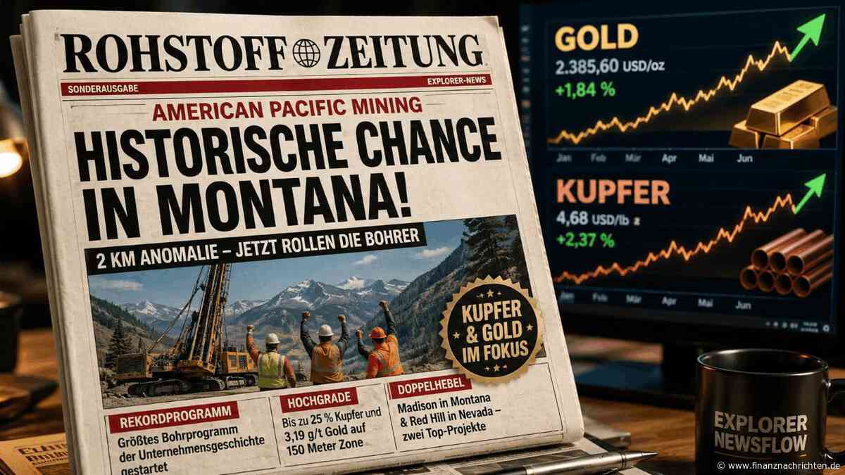 Startet jetzt der Newsflow?: Jetzt noch vor den ersten Bohrergebnissen positionieren?