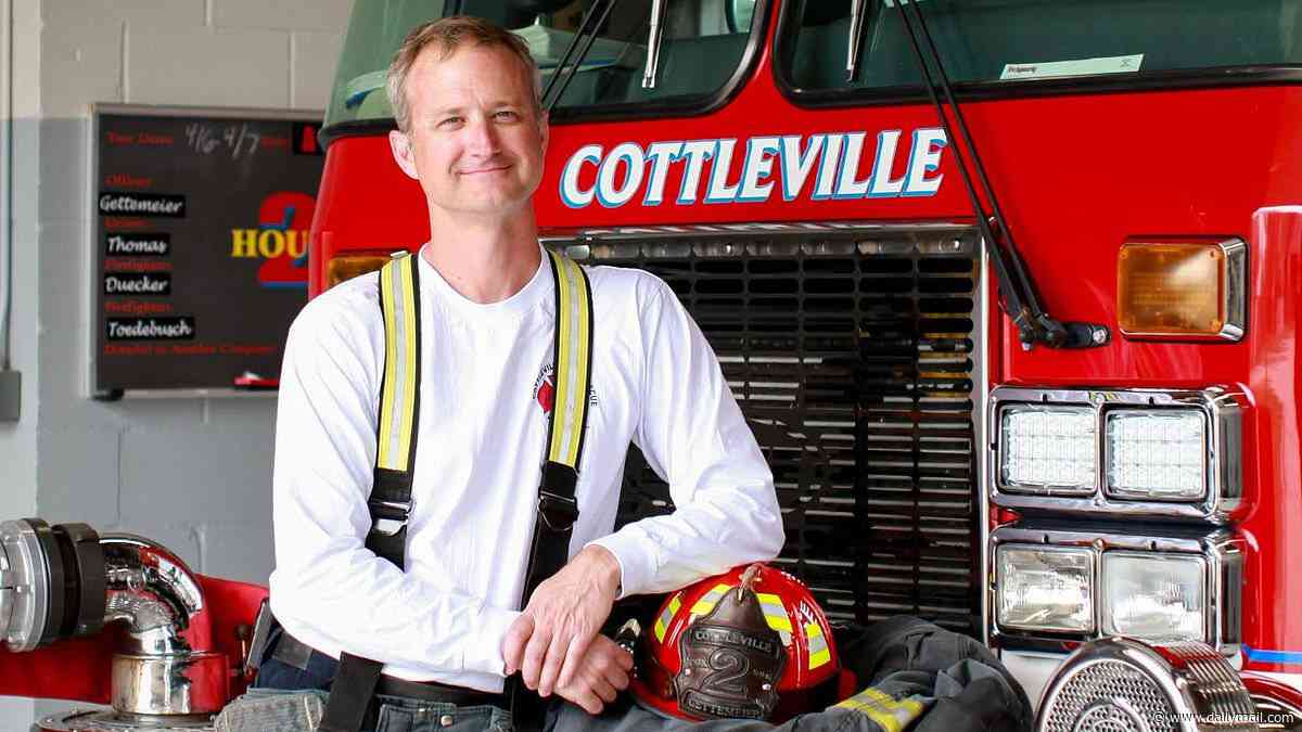 Woman, 26, dies after being struck 'at full speed' by veteran fire captain who was rushing to help a trapped deer...now there's an important question he's refusing to answer