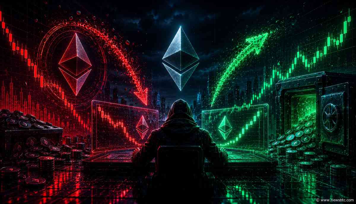 Ethereum OG Nails The Crash: Sells $188M, Buys Back Lower