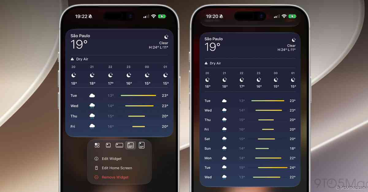 iOS 27 adds extra-large widgets for your extra-large needs