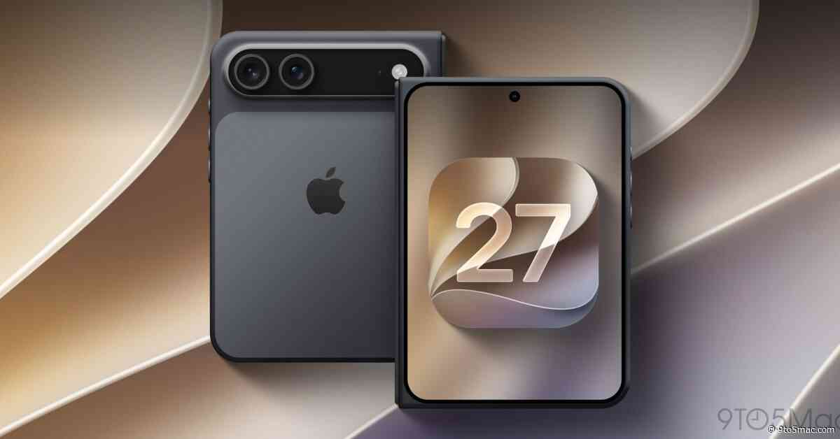 Apple leaks foldable iPhone references in iOS 27 beta
