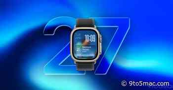 watchOS 27 beta 1 now available for Apple Watch