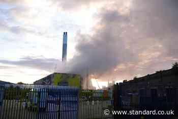 Recycling centre fire brought under control