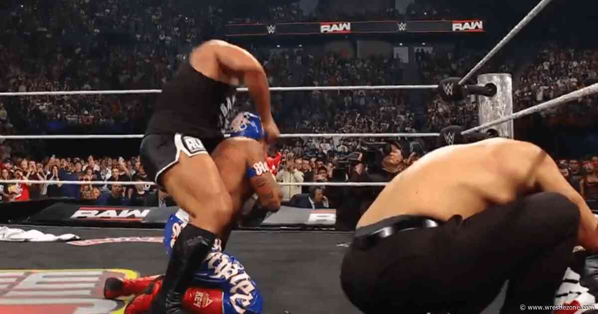 WATCH: Rey Mysterio Unmasked During WWE RAW Attack