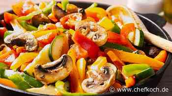 Vegetarische Gemüsepfanne