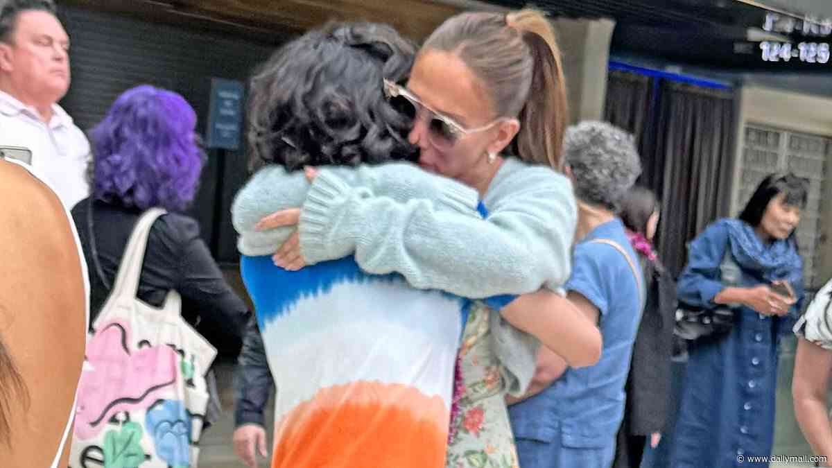 Jennifer Lopez celebrates son Max's graduation alongside his twin Oskar... who recently unveiled new trans identity