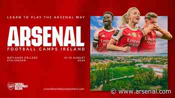 Arsenal Football Camps coming to Dublin!