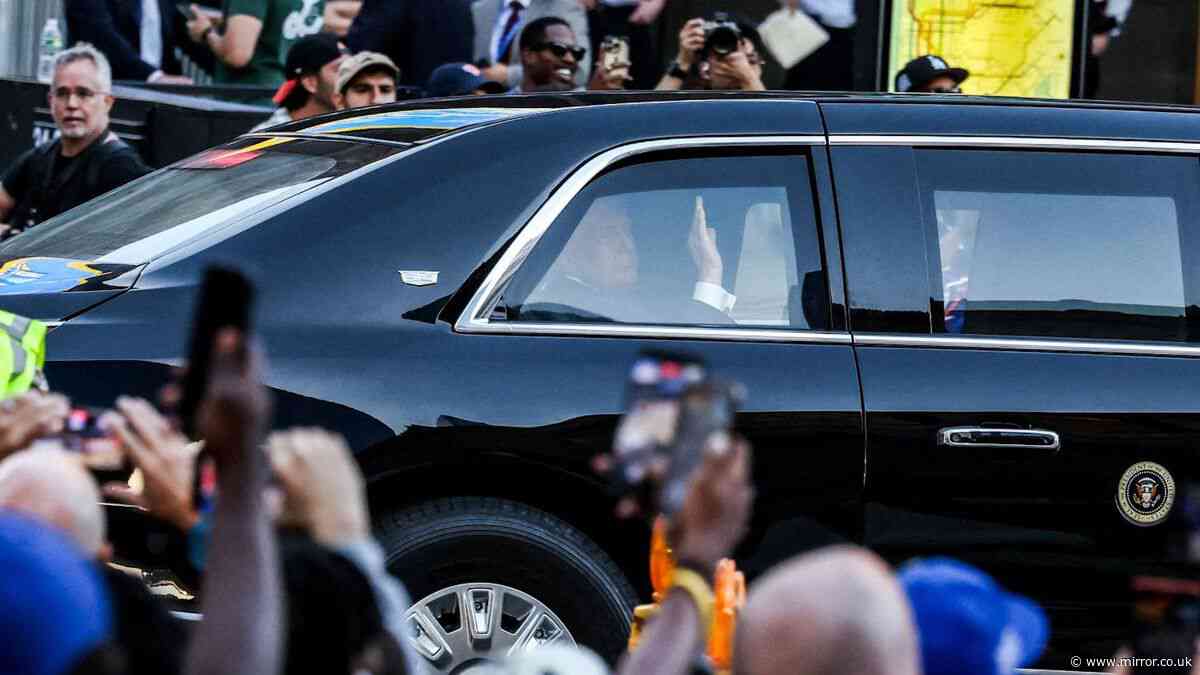 Donald Trump booed by New York Knicks fans as he arrives at NBA Finals Game 3