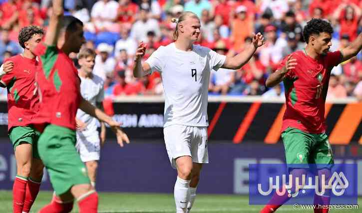نجم هالاند يخفت أمام دفاع المغرب