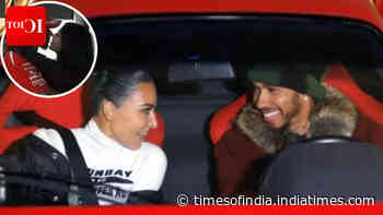 Lewis and Kim LOCK LIPS in Monaco - PICS