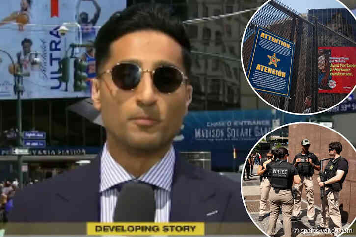 ESPN’s Shams Charania says he was briefly stopped by Secret Service outside MSG