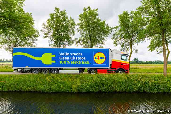 Lidl Niederlande: E-Lkw beliefern ab 2027 alle Filialen