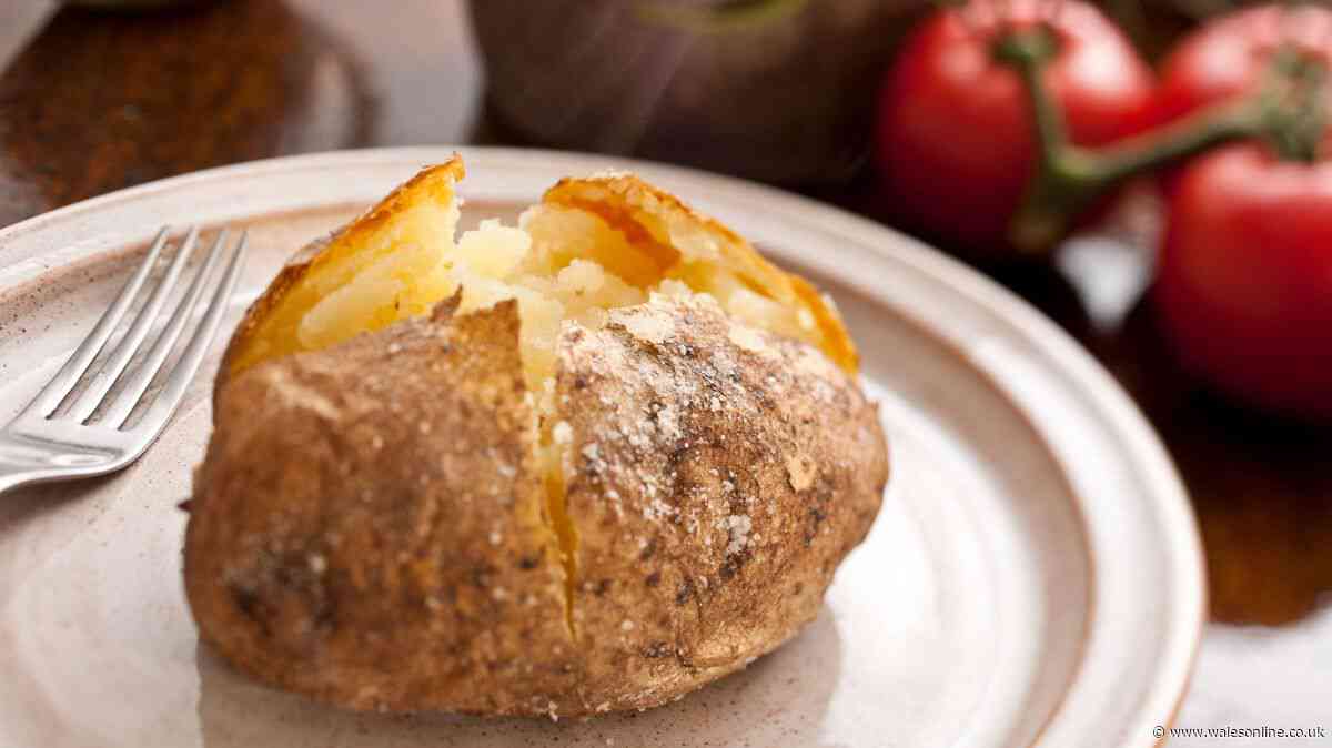 Baked potatoes will be crispier and tastier when coated in 1 simple ingredient chef loves