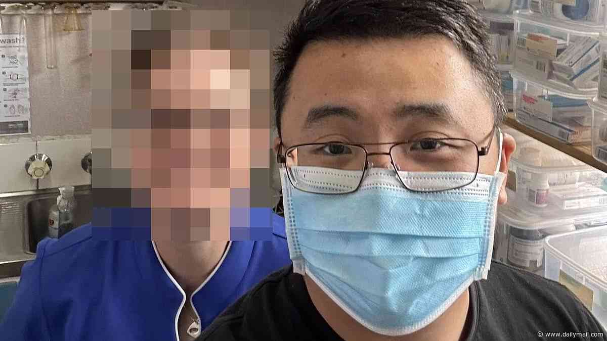 Sex-starved pharmacist in country Victoria lured female patient to private room then asked for an affair: His furious wife issues warning if he dares try it again