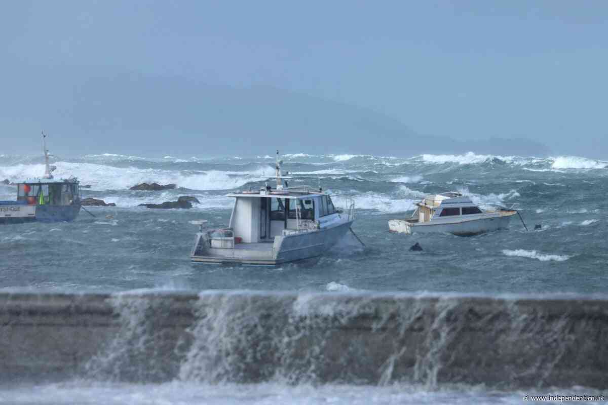 Flights and ferries cancelled as storm pounds New Zealand’s capital