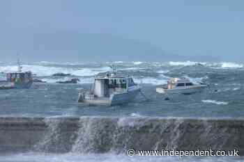 Flights and ferries cancelled as storm pounds New Zealand’s capital