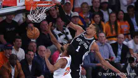 Knicks battle late, but snap playoff winning streak with 115-111 loss to Spurs in Game 3 of NBA Finals